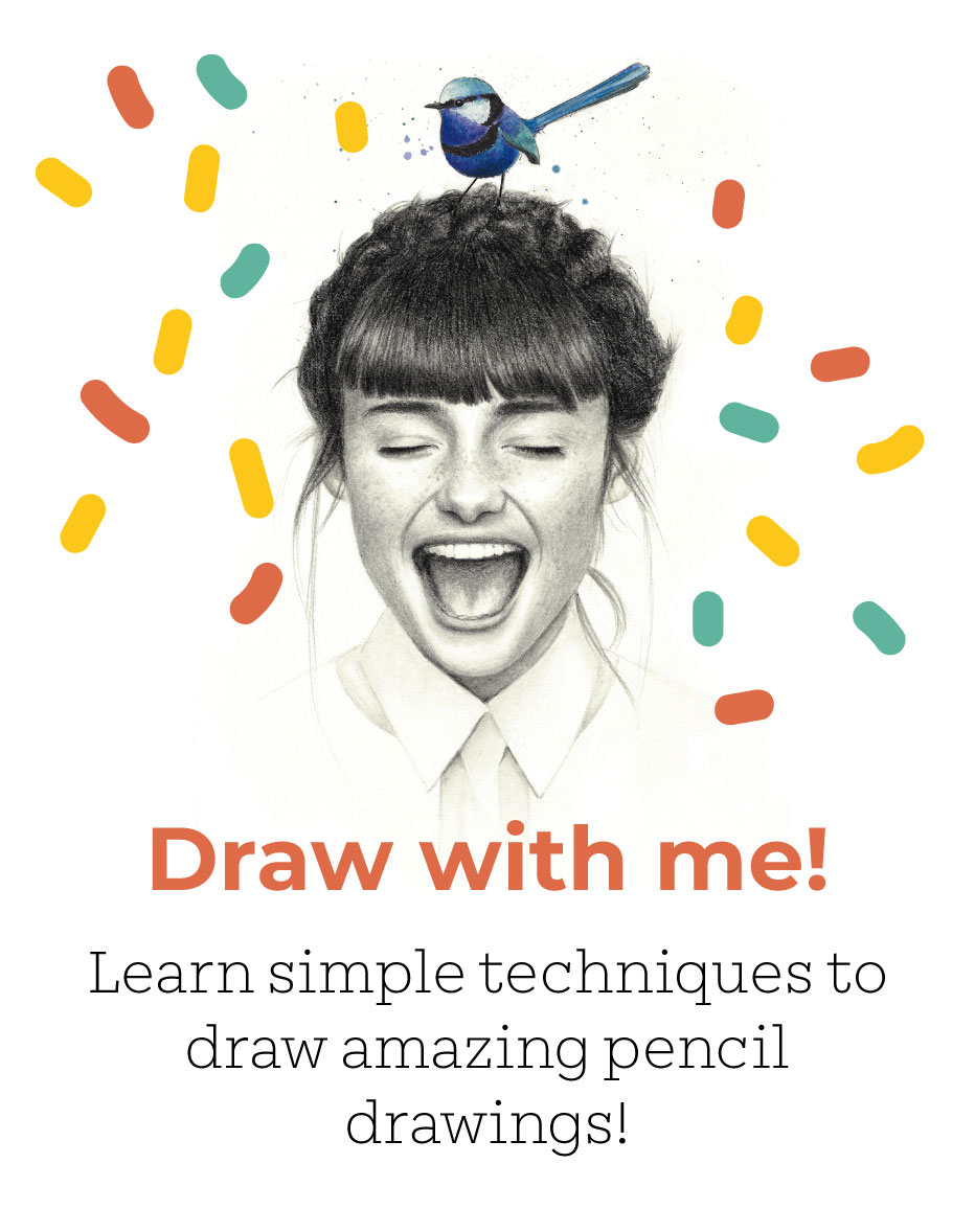 Drawing tutorials, Learn how to draw with pencils